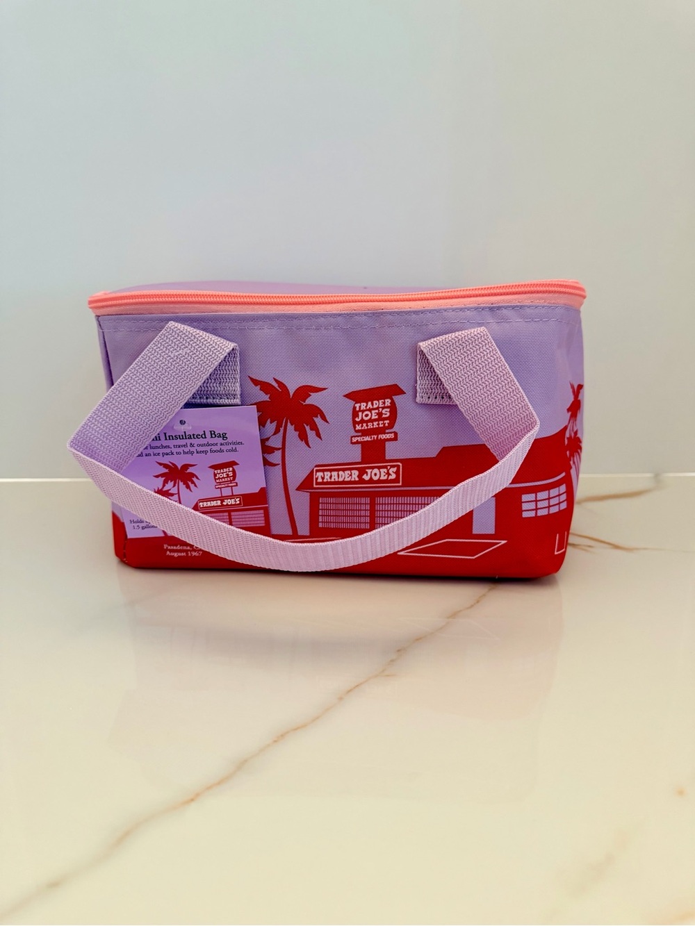 Trader Joe's 2026 Lavender Mini Insulated Bag